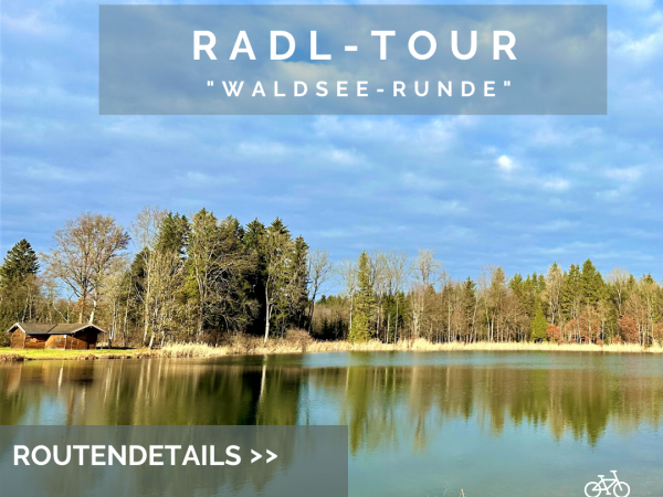 Radtour Waldsee Rosenheim